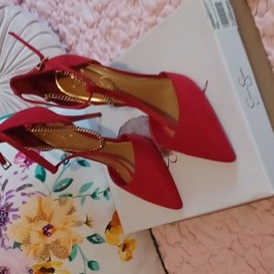 Jessica simpson red heels